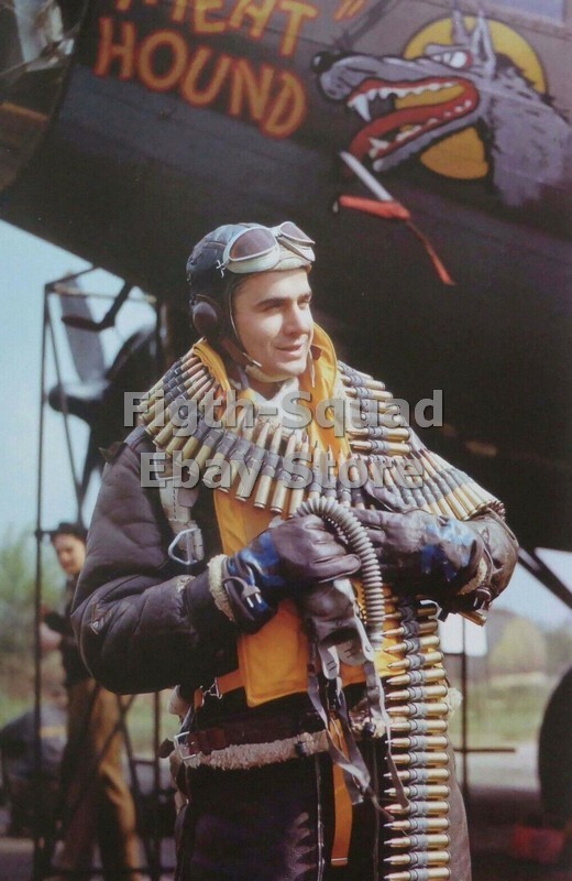 WW2 Picture Photo Gunner Sergeant Frank Lusik 6049