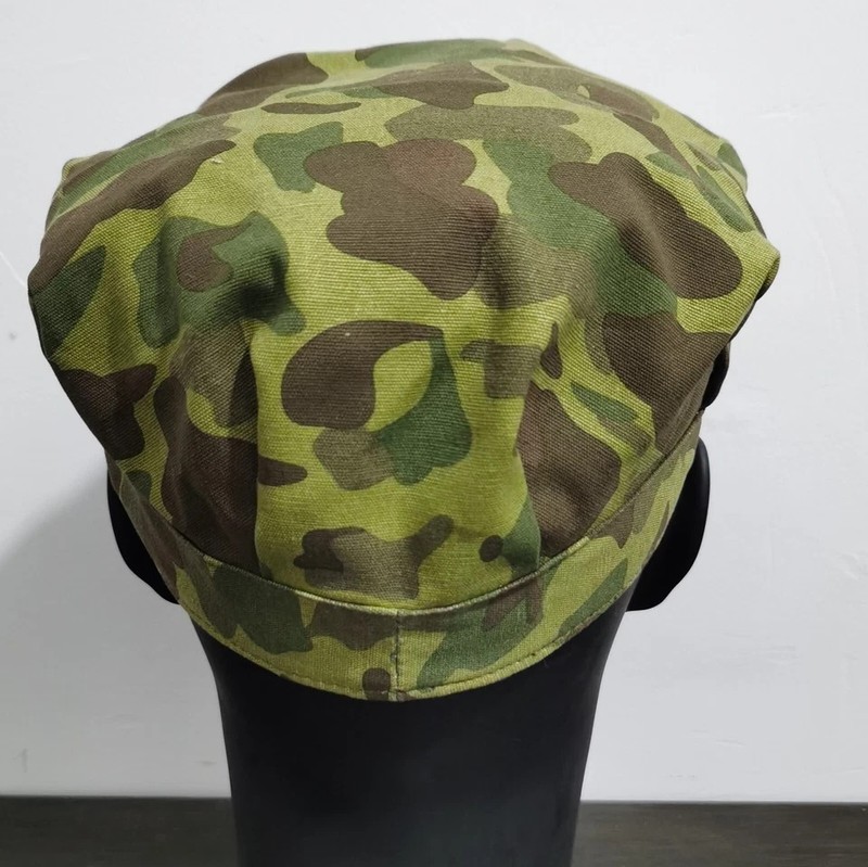 WWII US Army USMC octagonal Pacific Hat Cap Size L gallery