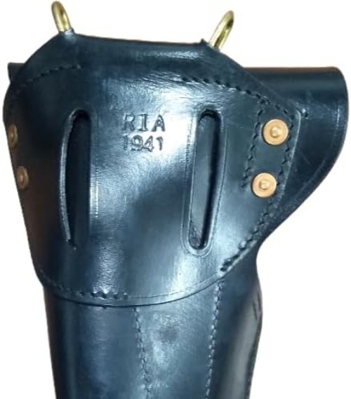 WWII Leather Utility Colt .45 M1911 Hip Holster Embossed Holster Flap with B... gallery