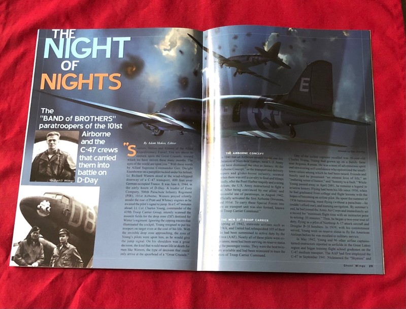 Ghost Wings Band Of Brothers Article Night Of Nights gallery