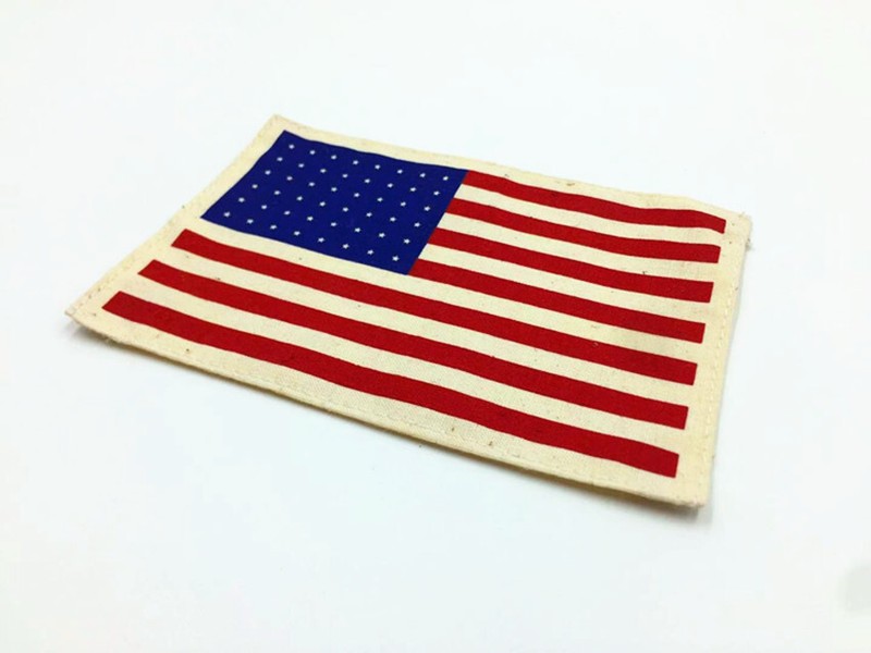 US ARMY AIRBORNE/PARATROOPER 48 STAR AMERICAN FLAG ARM BAND gallery