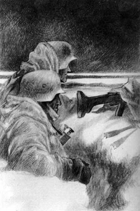 Deutsche Kriegsweihnacht book, 1944 WW2 Photo Glossy 4*6 in S011