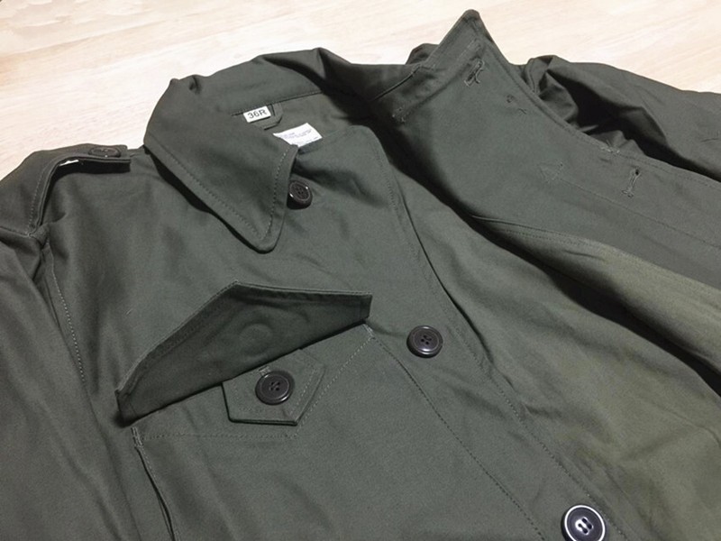 WW2 US Army Green M43 Jacket Windbreaker Uniform Pure Cotton And M1 Garand SET gallery