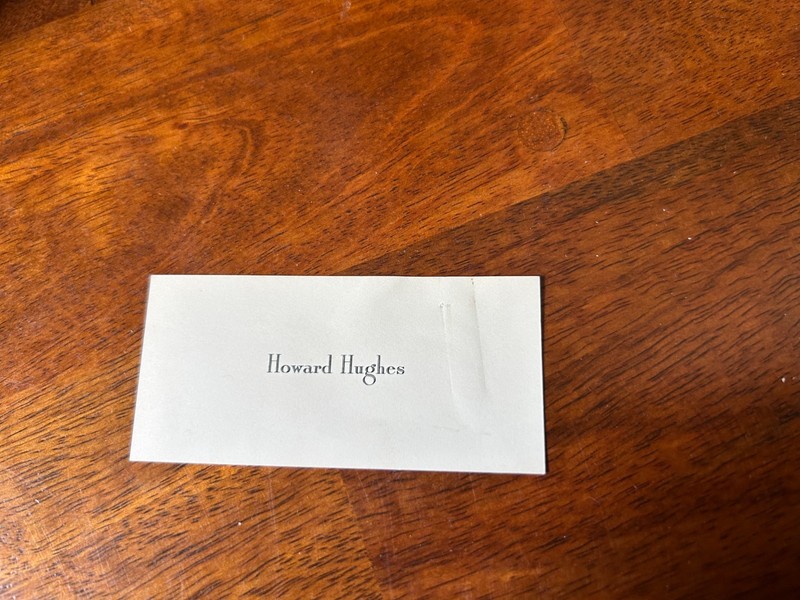 HAP ARNOLD **SIGNED** HOWARD HUGHES IRA EAKER US ARMY AIR CORPS WWII - RARE !! gallery