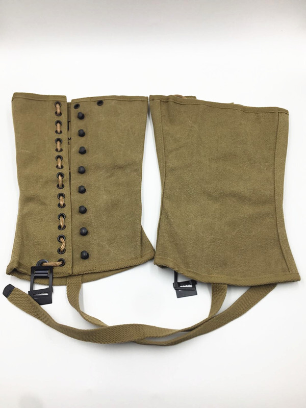 Military WW2 WWII US Army 1943 Soldier Leggings Or Puttee Soldier Canvas gallery