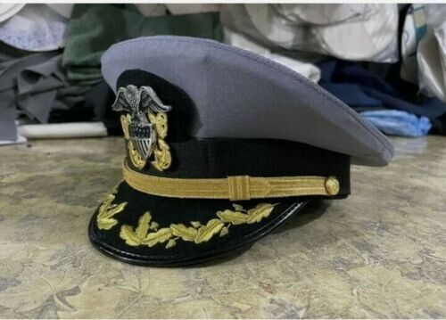 U.S. Navy senior officer Hat Cap Reproduction High Quality Gray Clour gallery
