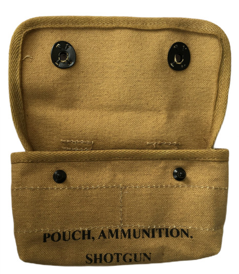 U.S. WWII Shotgun Shell Pouch Khaki gallery