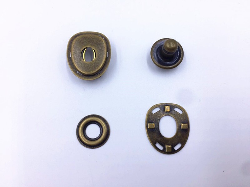 US lift the dot lift a dot fastener old gold 1 Complete set Lot of 4pcs