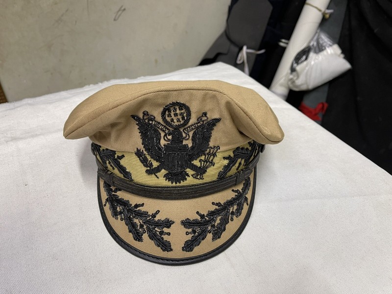 USA Army Cap USA ARMY GENERAL DOUGLAS MACARTHUR AUTHENTIC UNIFORM NEW KHAKI HAT gallery