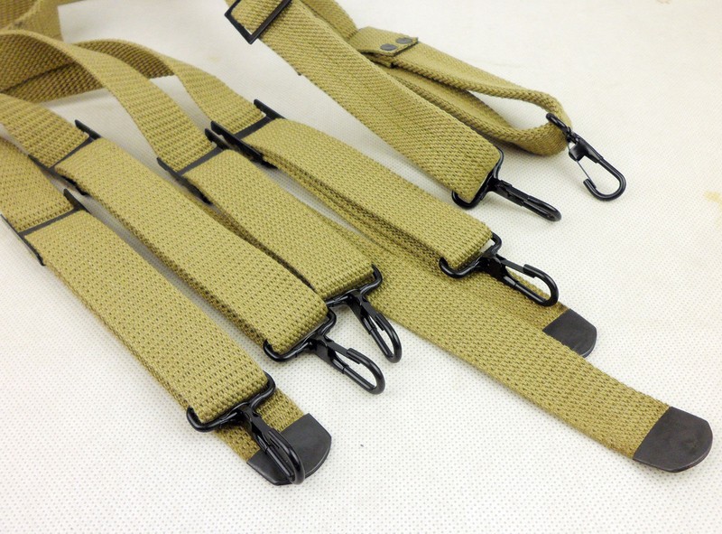 MILITARY WWII US ARMY BELT WITH CARRY STRAP US SOLDIER GEAR gallery