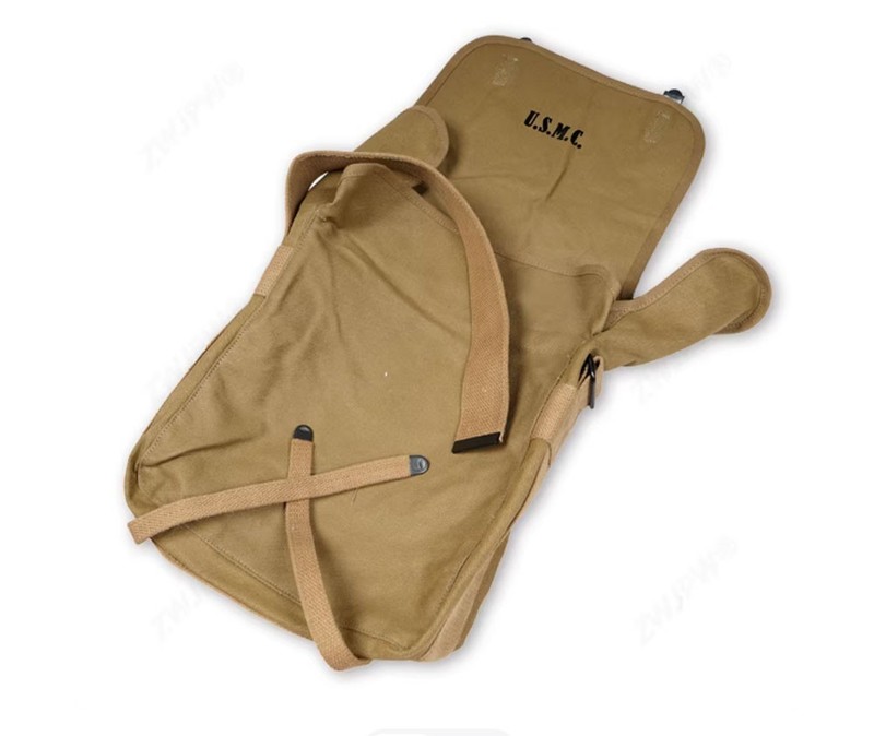 WWII USMC M1941 Knapsack Bag Canvas Pack-1380 gallery