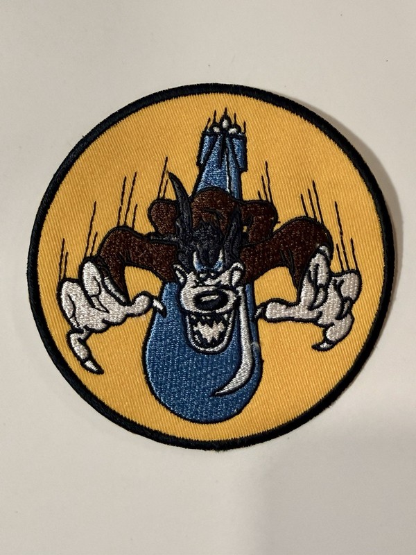 WWII USN US Navy Torpedo Squadron 60 (VT-60) “Wicked Wolf” Reproduction Patch