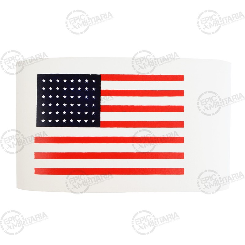 WW2 US Paratrooper Invasion Armband – White with American Flag Military Army