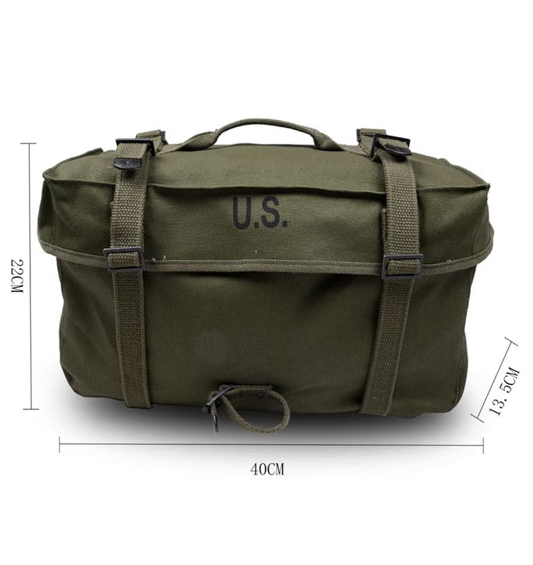 WW2 Bag Soldier Backpack Large-Capacity Storage Backpack US Soldier WW2 M1945 gallery