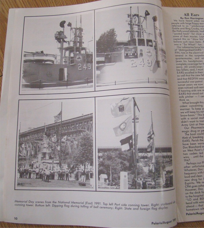 1991 POLARIS WWII U.S. Submarine Vets Magazine WW2 sub veterans gallery