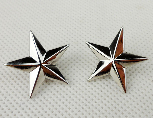 US MILITARY OFFICER ONE STAR RANK BADGE PIN INSIGNIA-L00200