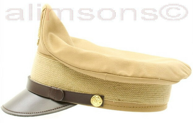 U.S. WWII Officer Visor Air force Crusher Cap in Summer Issue Khaki gallery