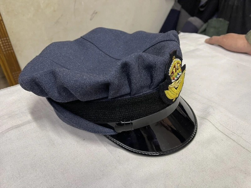 WW2 US American USAAF Army Military General Officers Crusher Visor Hat Cap gallery