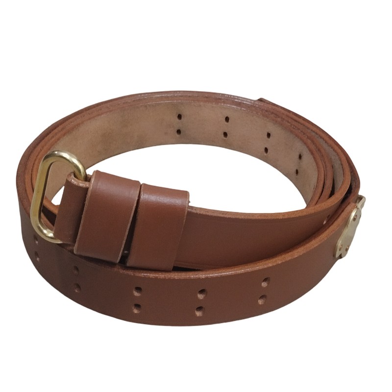 WWII US M1 GARAND RIFLE M1907 LEATHER CARRY SLING NEW gallery