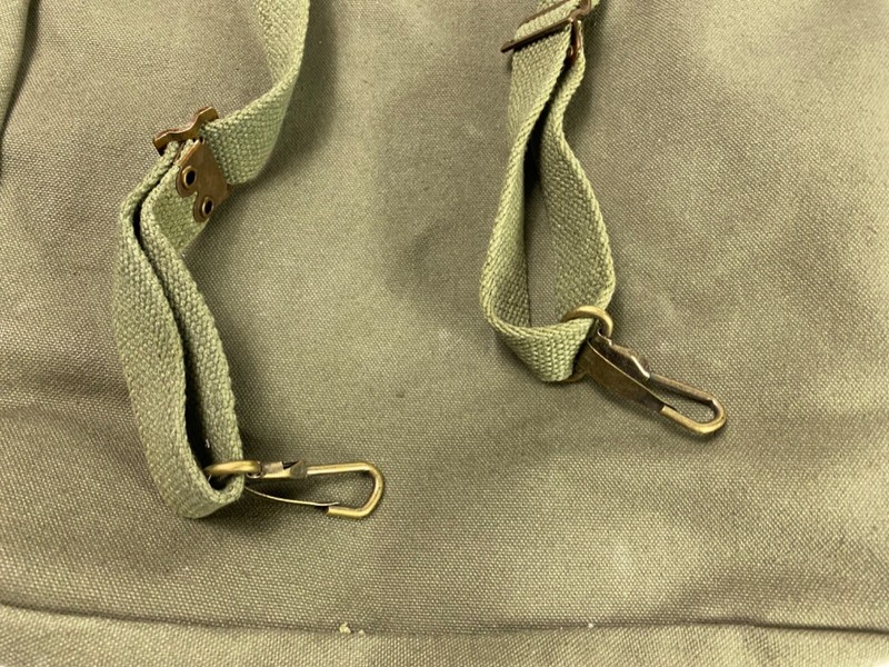 WWII US PARATROOPER M36 M1936 MUSETTE JUMP BAG-BRITISH MADE VARIATION gallery