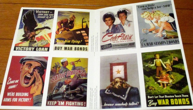 2001 World War 2 Posters Magazine (24 Cards) Un-Cut gallery