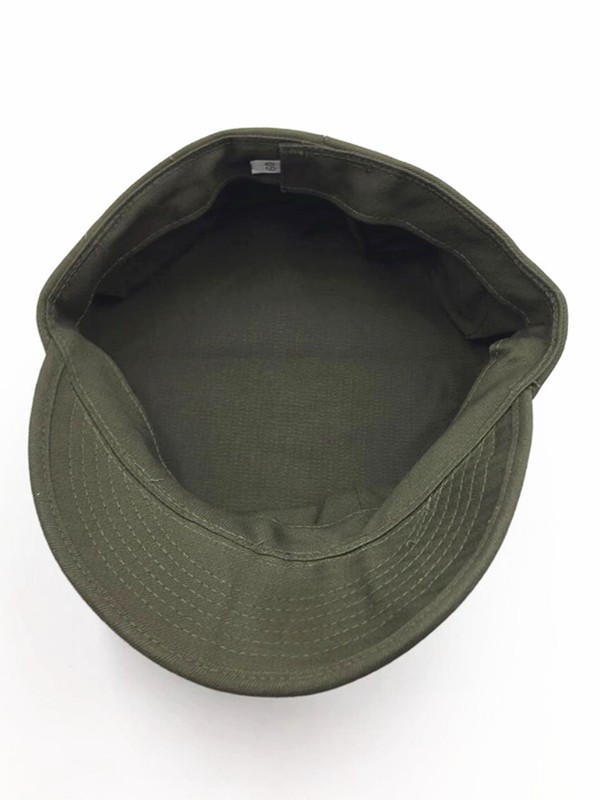 WW2 US HBT USMC PACIFIC CAMOUFLAGE GREEN MARINE CORPS CAP HAT HIGH QUALITY gallery