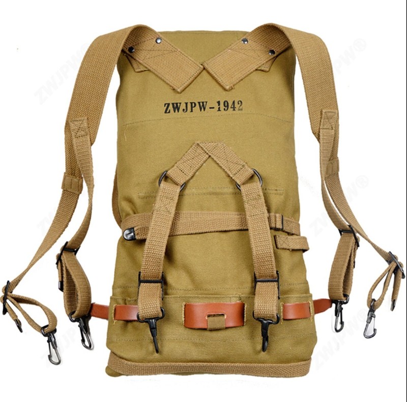 WW2 US Army 1928 Haversack Carrier Pack Pouch Bag gallery