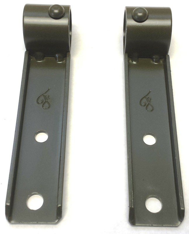 ford GPW ✅(A2754-K-GPW-E ) Top Bow Complete Bracket Hardware Set, F Marked, G503 gallery