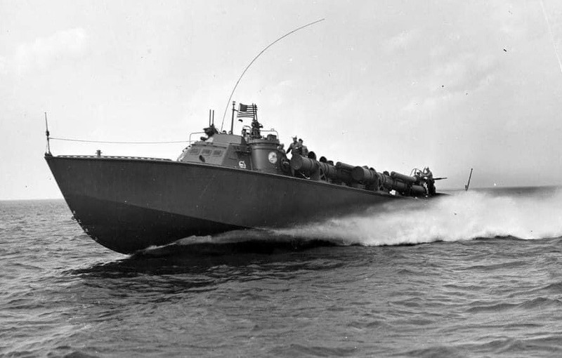 World War Two WWII Photo US Navy PT Boat PT-84 Underway in 1942 Higgins