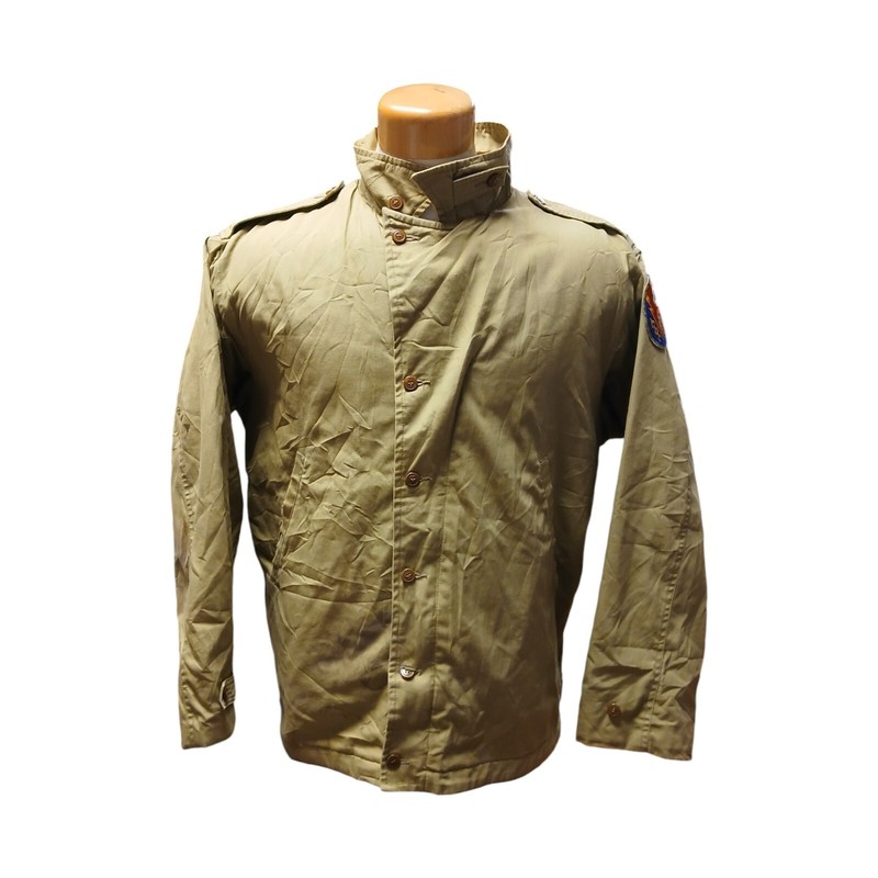 Vintage Commercial/Repo Made WW2 M-1941 Field Jacket W/ Patch