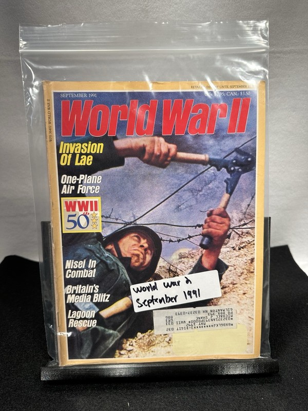 World War II Magazine – September 1991: Invasion of Lae & Nisei in Combat
