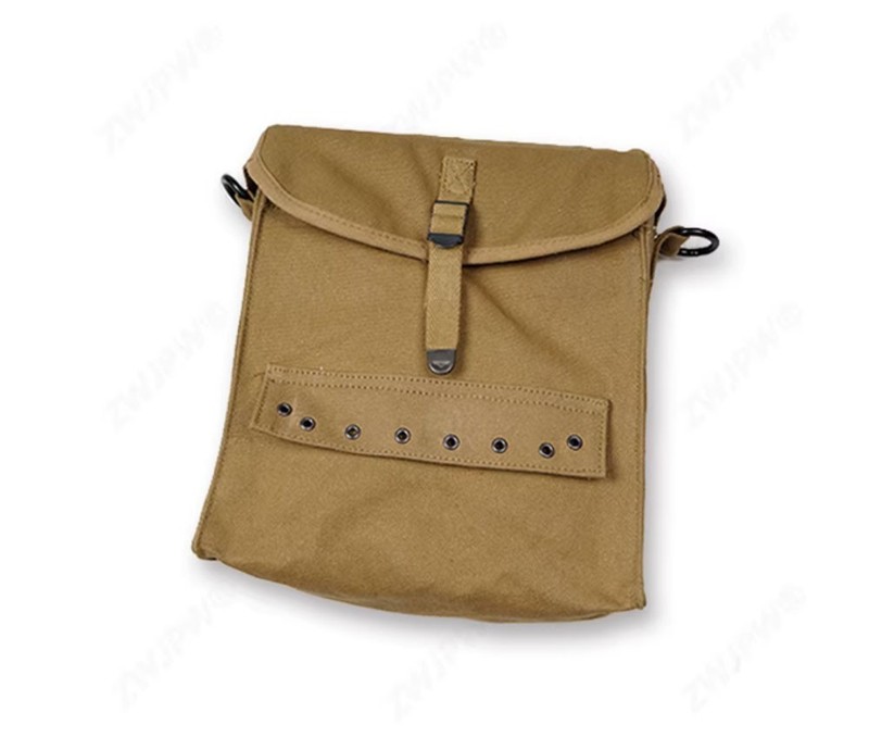 WWII USMC Auxiliary First Aid Kit Small Package Bag Pouch-1411