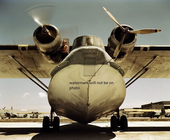 U.S. Navy Consolidated PBY Catalina Corpus Christi, Texas 8x10 WWII WW2 Photo 83