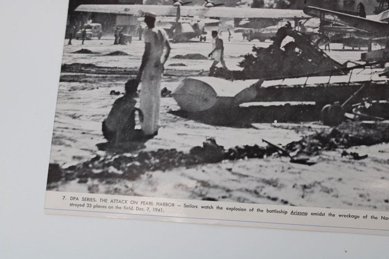 Attack on Pearl Harbor 1941 WWII WW2 Photo Repro Print DPA 93685 gallery