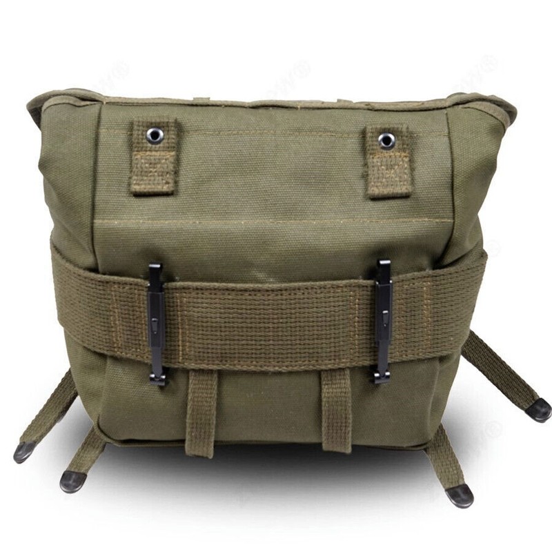 WW II Replica U.S. Vietnam War M1961 Butt-pack Canvas Bag Combat Pack Satchel--- gallery