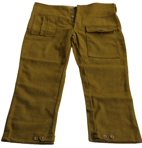 British 37 Pattern Trousers Battle Uniform Reproduction -Khaki Color (38 Inches)