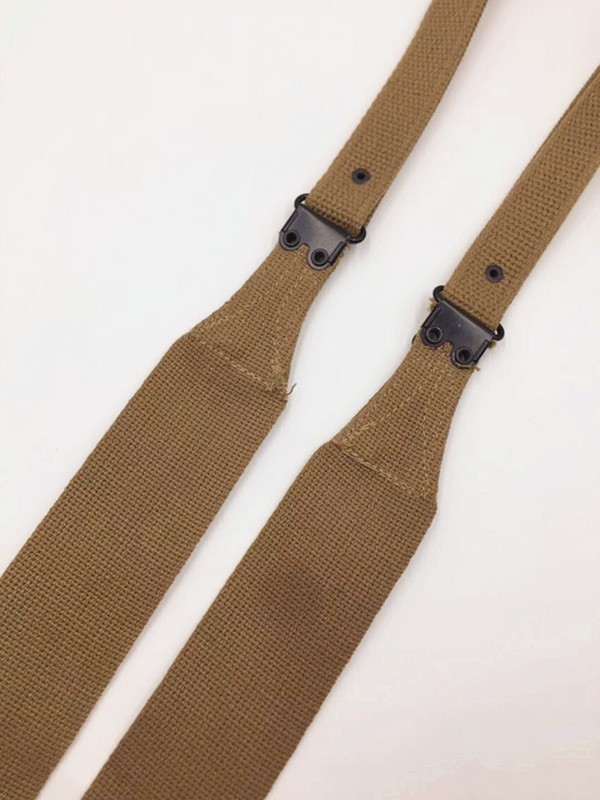 WWII WW2 US Army M1936 Combat Field Strap Equipment Belt Suspenders gallery