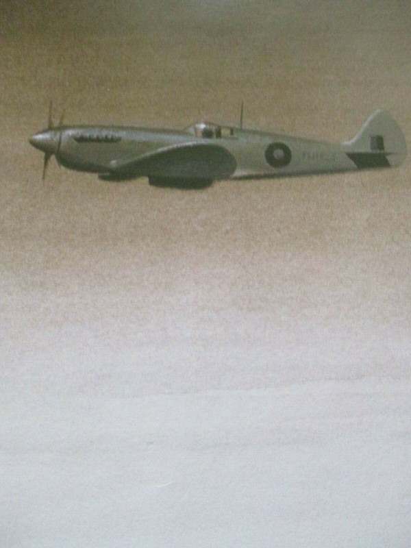 1994 THE GUILD OF AVIATION ARTIST, WORLD WAR II FIGHTER PLANE POSTER, 28 X 19 gallery