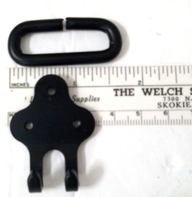 Sling Repair Replacement Parts Black Hook Kit For 1907 Leather Slings gallery