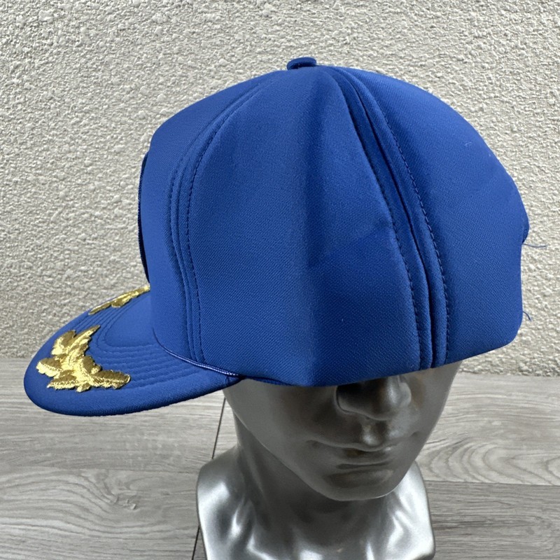 WWII U.S Eighth 8th Air Force emblem Aviator BALL CAP, OD Blue low-profile hat. gallery