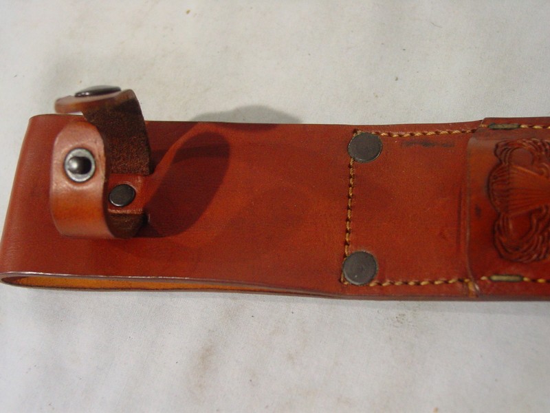 M6 Scabbard Repro WWII Kentucky Made Leather Airborne 101st 82nd M3 Knife gallery