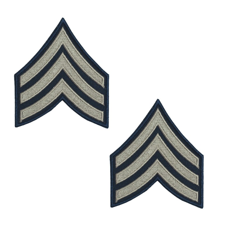 Sergeant Rank Badge - WW2 Repro American Stripes Patch badge Army SGT Sargent