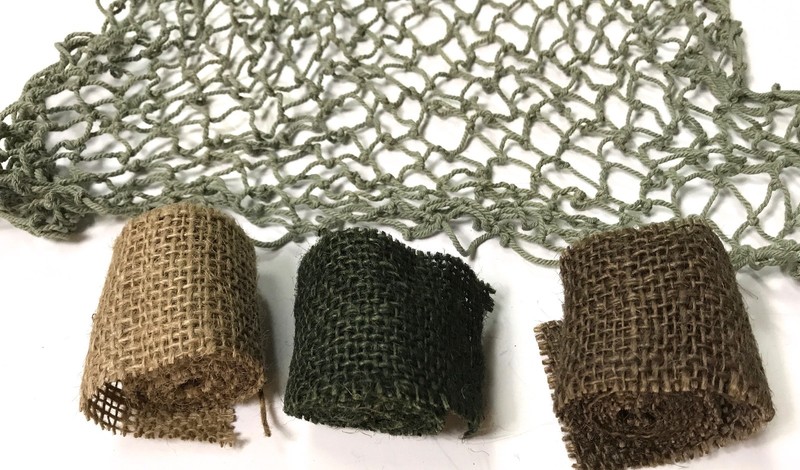 WWII US AIRBORNE PARATROOPER M1C M1D DDAY HELMET NET CAMO SCRIM COMBO gallery