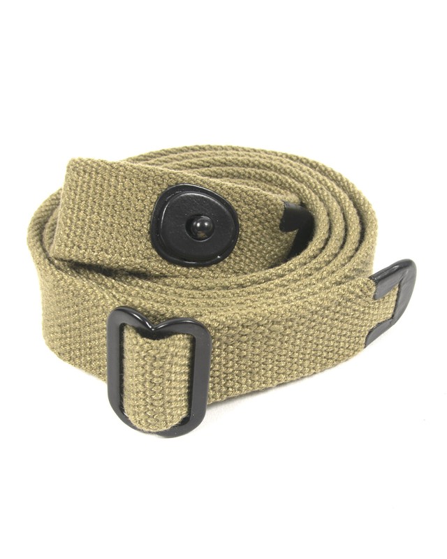 WW2 M1 Carbine Web Sling Military Classic Repro Canvas 1 inch Rifle Sling Khaki