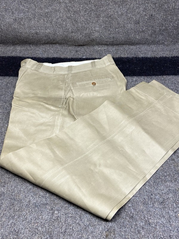 VTG 50’s US Army USGI Khaki Summer Field Trouser Pants Sizing In Description