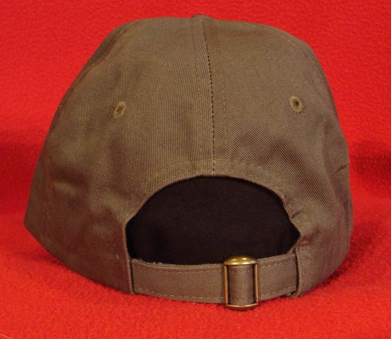 WWII Air Force AERIAL GUNNER WINGS Aviator BALL CAP, OD Green low-profile hat gallery