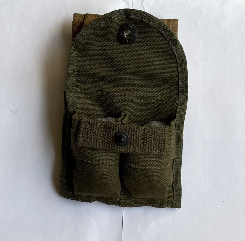 2PCS WW2 Military M1 Carbine Rifle Mag Military Ammunition Pouch Bag gallery