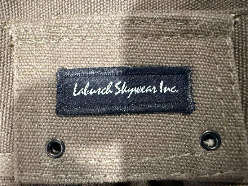 Labusch Skywear USAF Vintage Canvas Musette Bag - Army Green - Brand New gallery