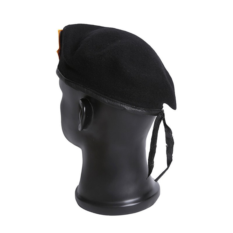 MIDNIGHT BLUE DEFENSOR FORTIS BERET US AIR FORCE USAF BLACK WOOL BERETS gallery