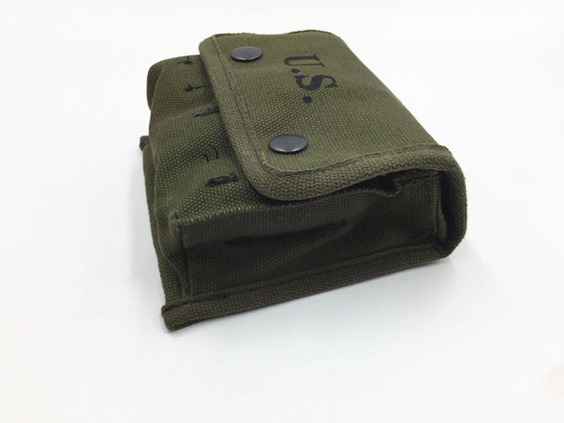 WW2 US MILITARY ARMY M2 M1945 GUNGLE FIELD FIRST AID KIT POUCH BAG WITH US gallery